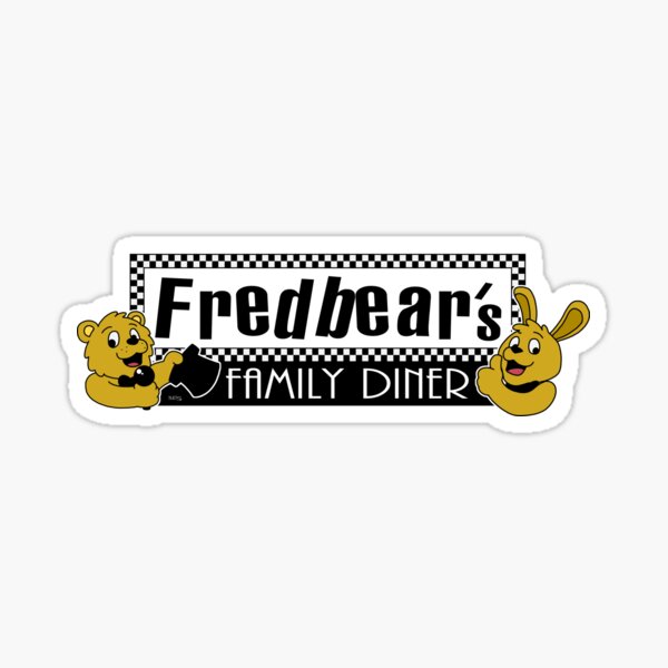  FNAF Fredbear's Family Diner Pizza Metal Sign Wall Decor -  8x12 Inch Novelty Art Print : Home & Kitchen