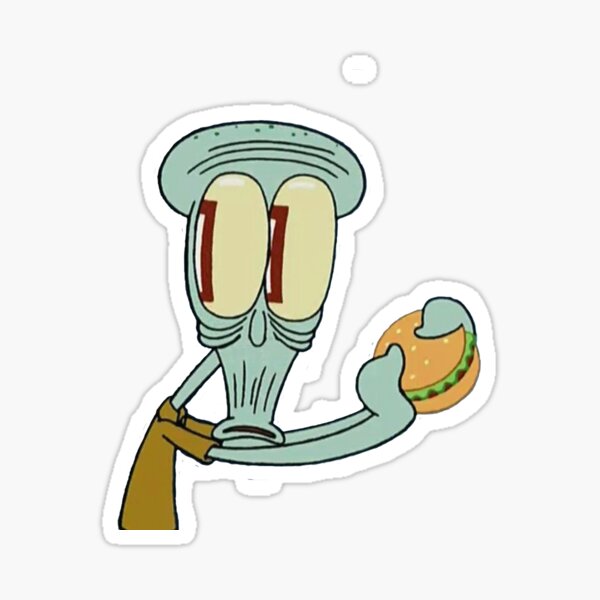 Squidward Sticker