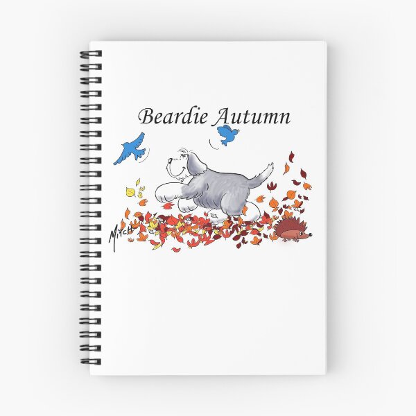 Item preview,  Beardie Cartoons Autumn designed and sold by Boggit.