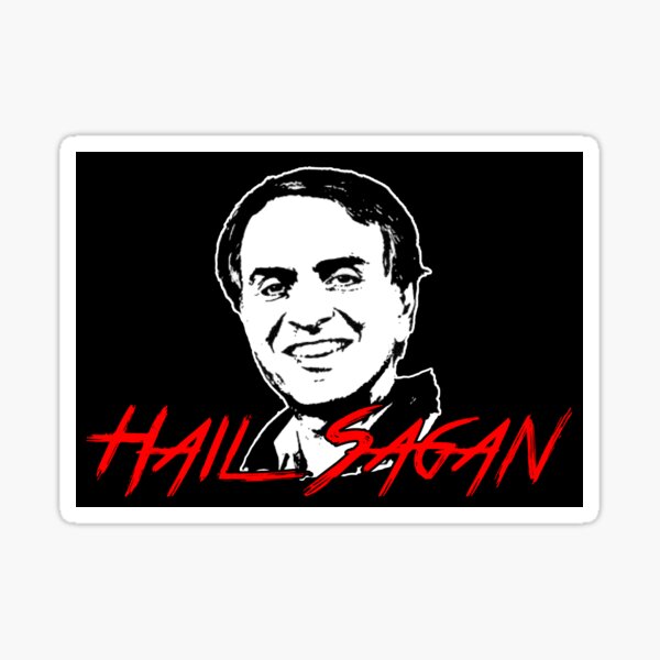 Hail Sagan Sticker