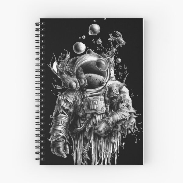 Item preview,   Astronaut and his Fish, Spaceman and Aerospatial designed and sold by Billyou.