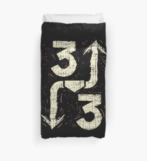 3 Up 3 Down Shirt Three Softball Baseball Fastpitch Catch Duvet Cover