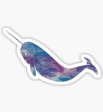 Narwhal - Geometric 2 Sticker