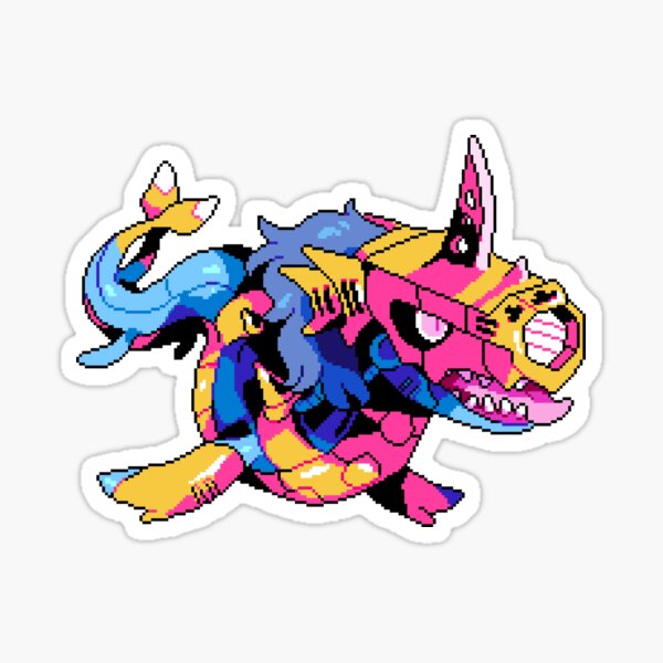 METALSEADRAMON Sticker
