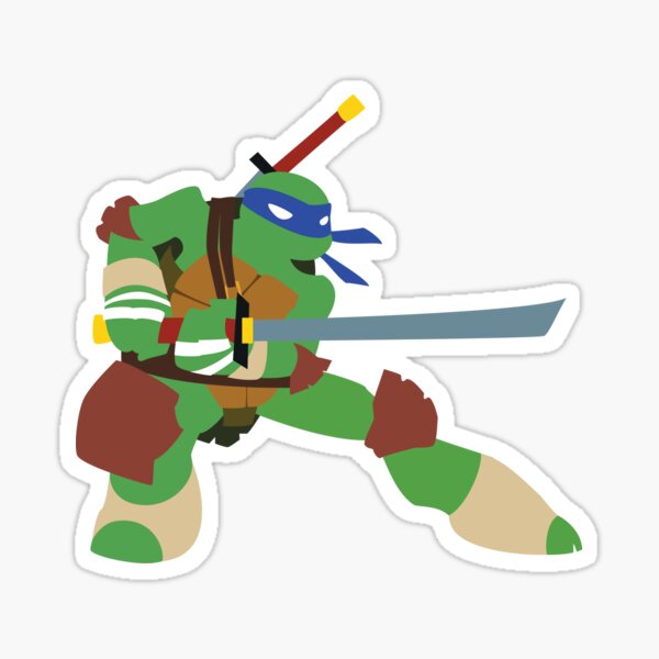 Sticker Leonardo - Tortugas Ninja