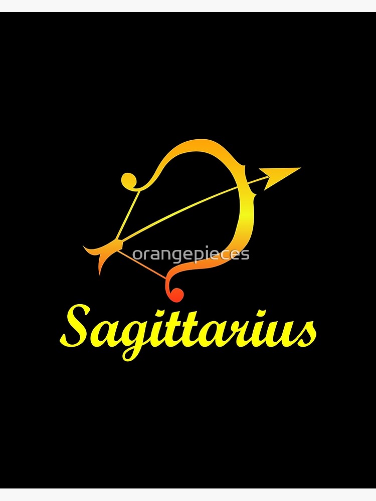 Sagittarius Zodiac Astrology Art Print Fire Star Sign 