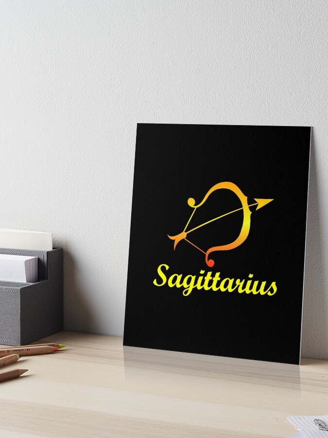 Sagittarius Zodiac Astrology Art Print Fire Star Sign 