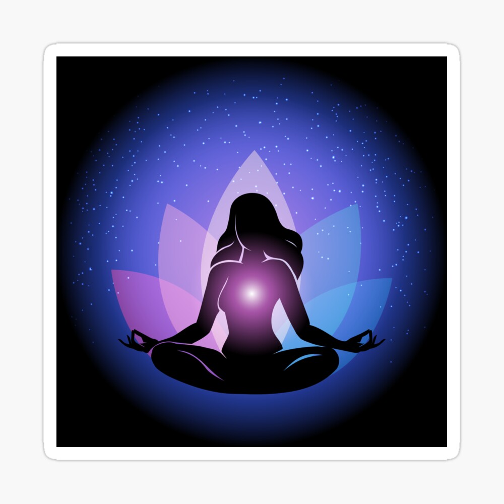 Two Yoga Lotus Position Turned Each Stock Vector (Royalty, 56% OFF