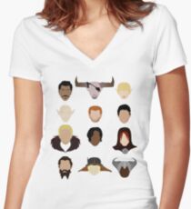 The Inquisition Women's Fitted V-Neck T-Shirt