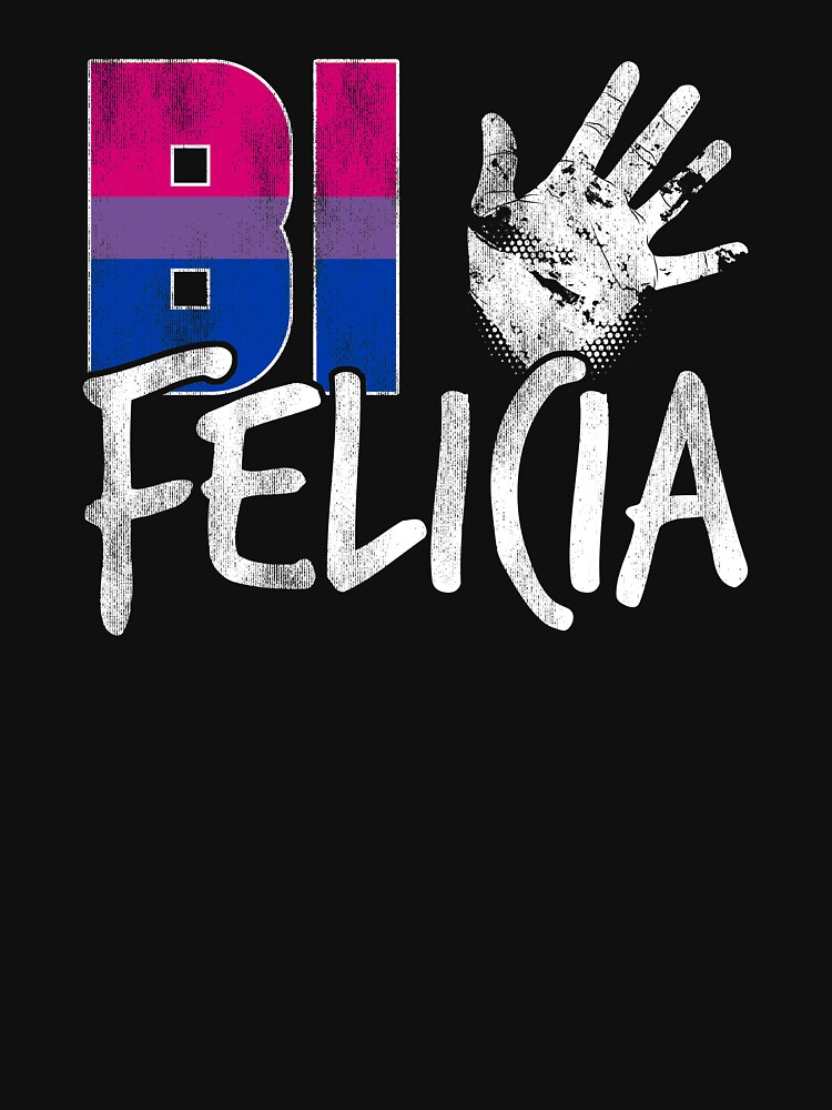 Bi Felicia Funny Bisexual Pride Flag by valador