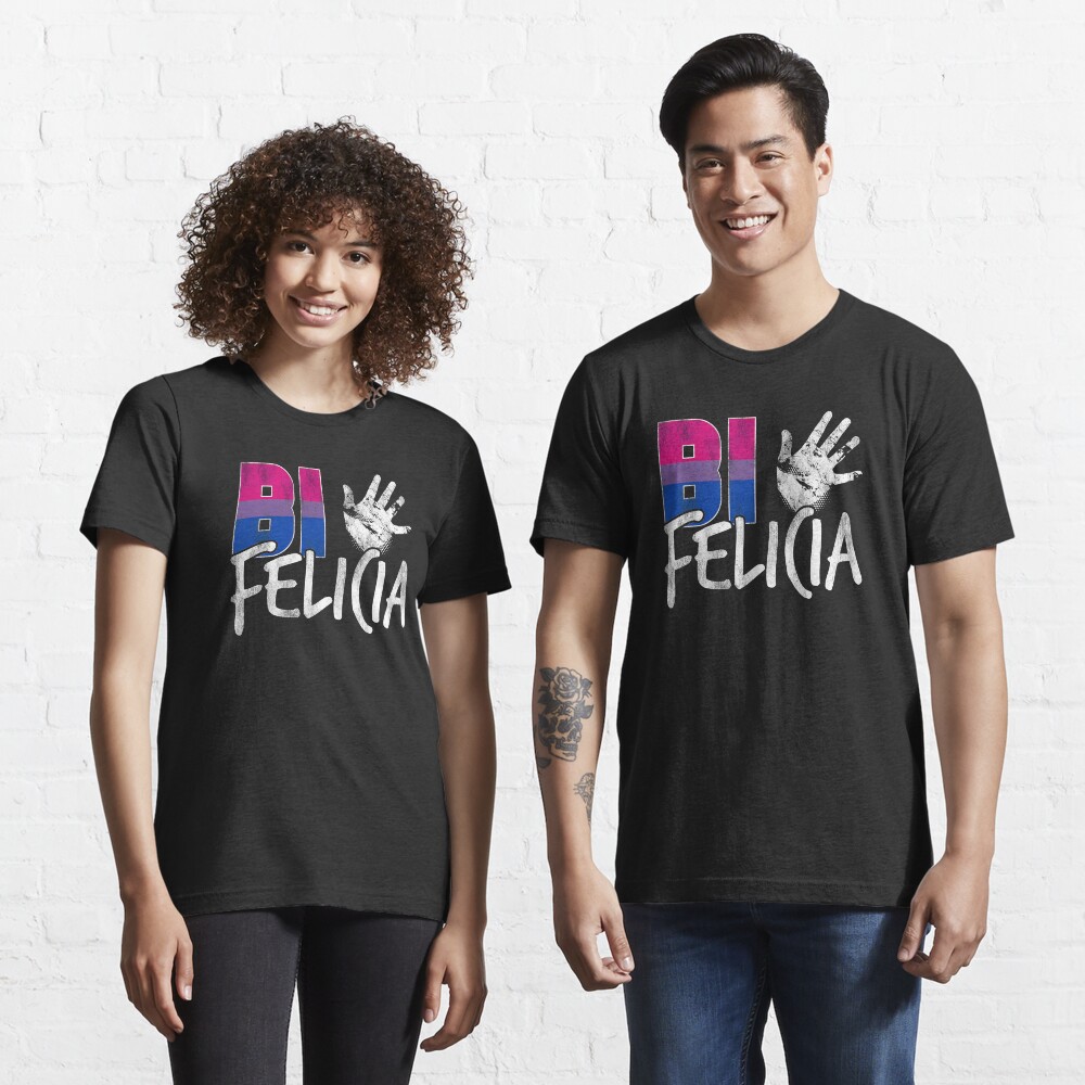 Bi Felicia Funny Bisexual Pride Flag Essential T-Shirt