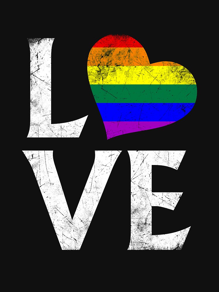 LGBTQ Pride Stacked Love by valador