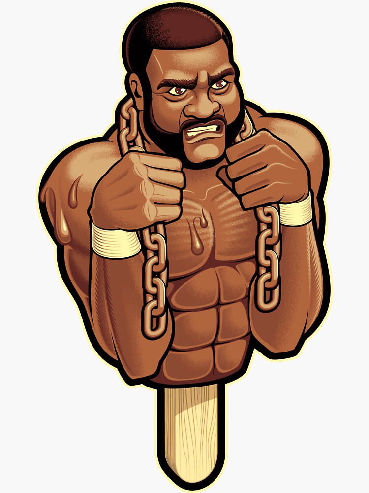 "Wrestlepop Chocolate Junkyard" Sticker for Sale by LeonRyan Redbubble