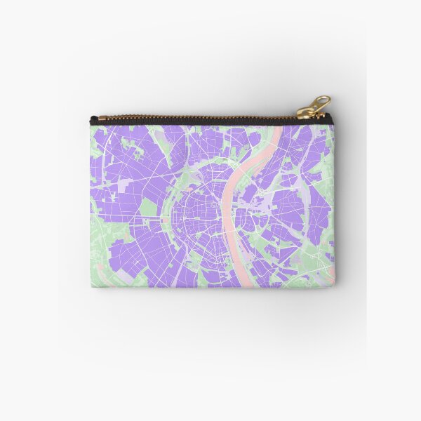Item preview, Cologne map violet designed and sold by PlanosUrbanos.