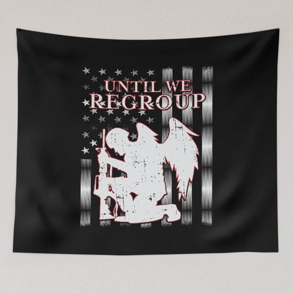 Item preview, Until We Regroup Military For Veterans Soldiers designed and sold by BUBLTEES.