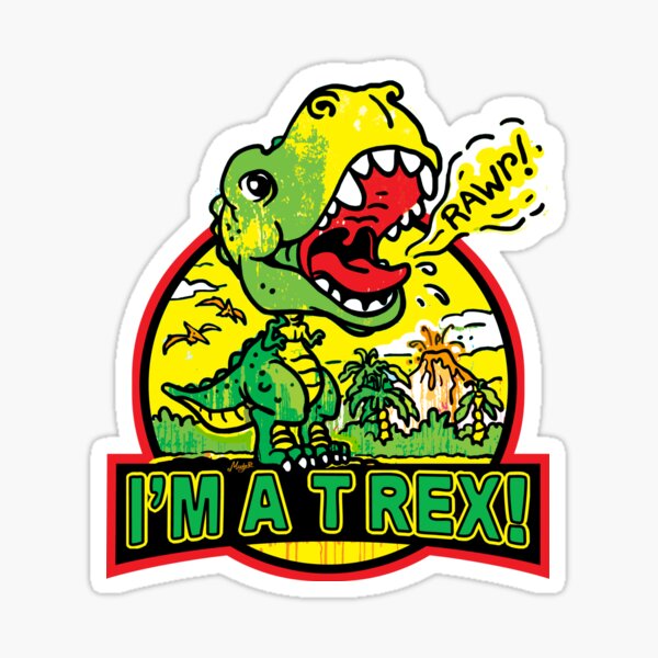 Item preview, I'm a T Rex Dinosaur designed and sold by MudgeStudios.