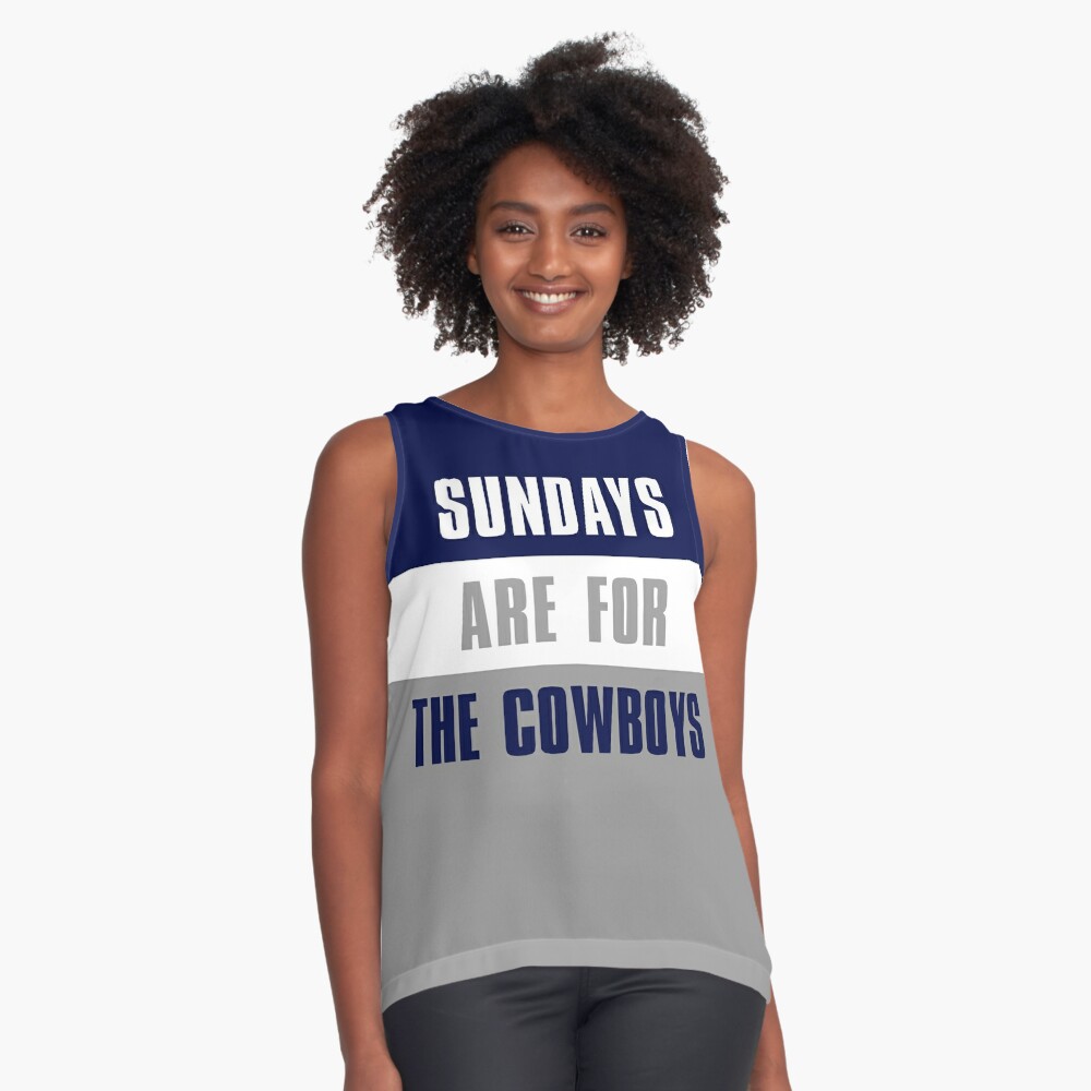 Sundays are for The Cowboys, Dallas Cowboys A-Line Dress for Sale by  elhefe