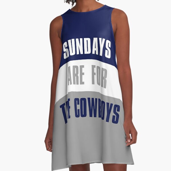Dallas Cowboys Kids Dresses, Cowboys Jersey Dress, Strapless Dress