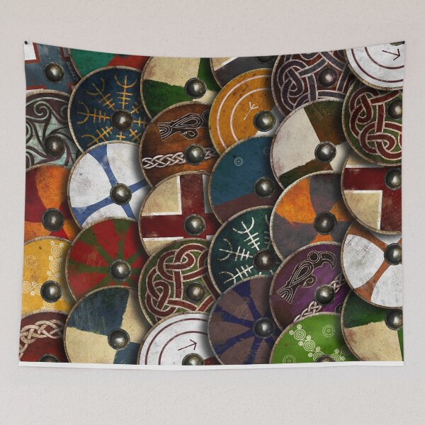 Item preview, Viking shield wall designed and sold by Skiold.