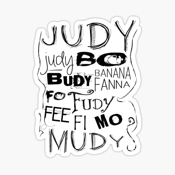 Item preview, JUDY - THE name game Remake Black version designed and sold by Geministik.