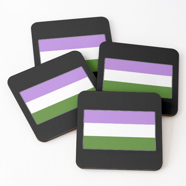Item preview, Genderqueer Pride Flag designed and sold by Patrick Hiller.