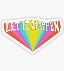 "Lass es geschehen" Logo PNG Sticker