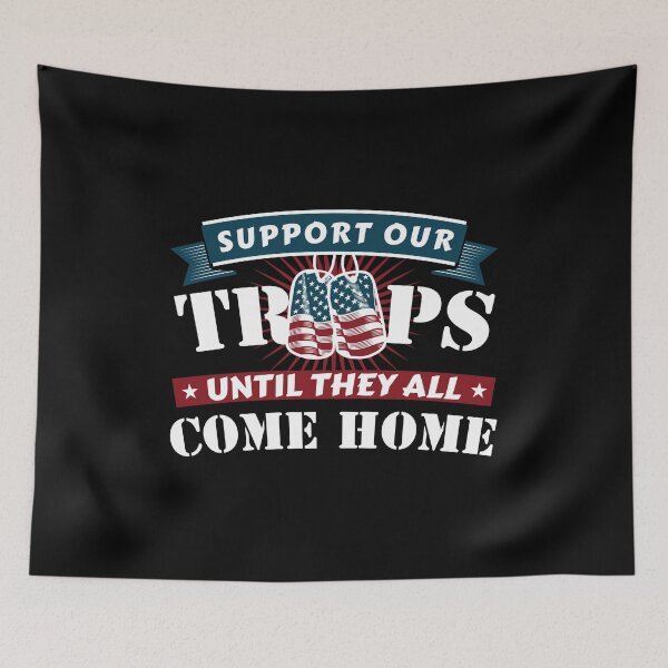 Item preview, Support Our Troops American Patriotic Veteran designed and sold by BUBLTEES.