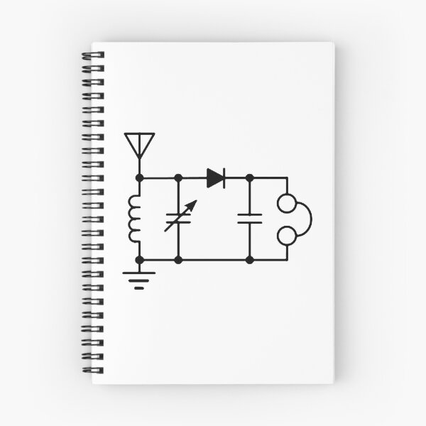 Item preview, Radio ham 'crystal radio circuit'. designed and sold by timothybeighton.