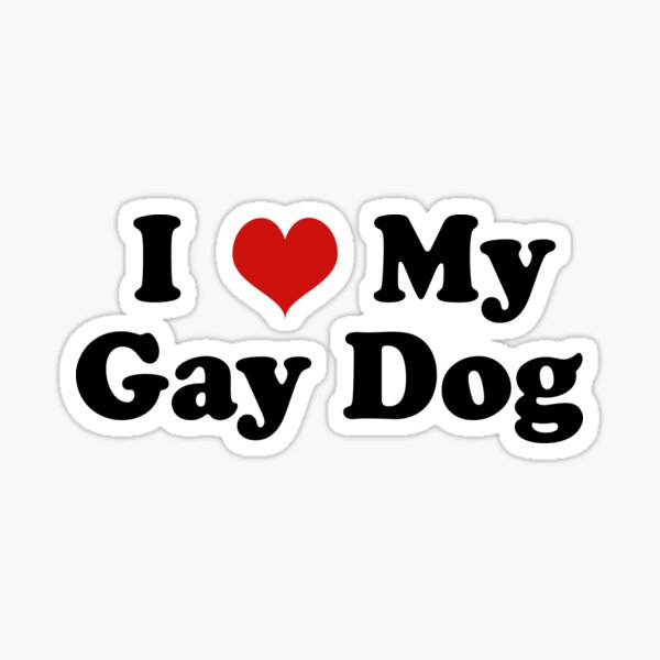 i love gay porn hard hat sticker