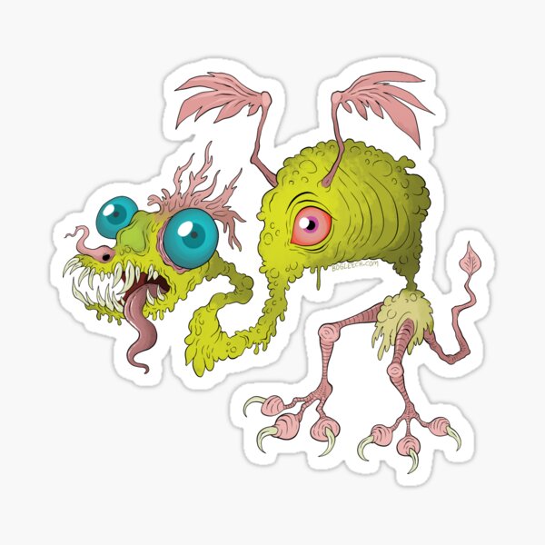 Skuzzy Dragon Sticker