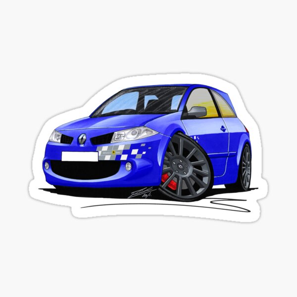 Renault Megane Rs R26 - Set Stickers  Renault F1 Team  Side / Sided