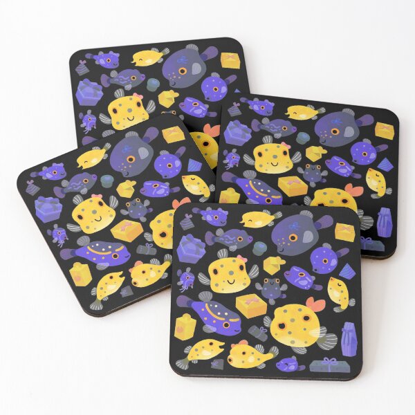 Item preview, Boxfish - dark designed and sold by pikaole.