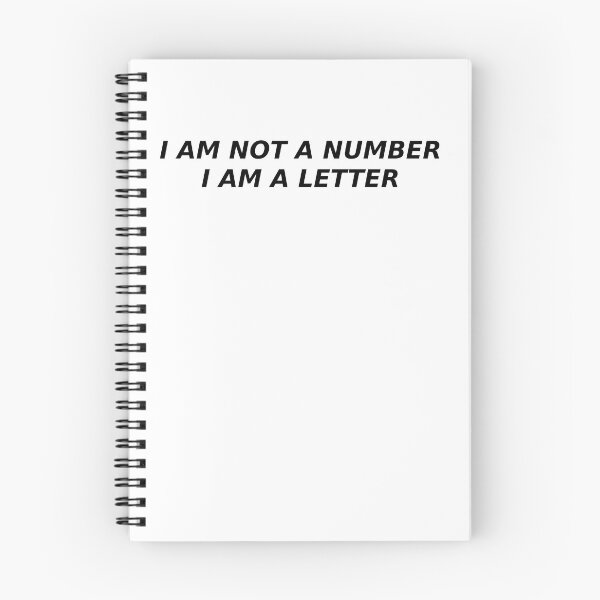 Item preview, I am not a number designed and sold by 6059.