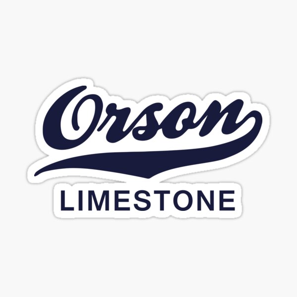 Orson Limestone (Solid Colour) Sticker