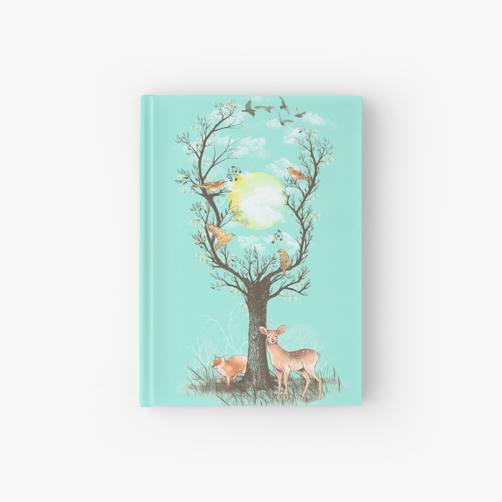 Listen to the Birds Hardcover Journal