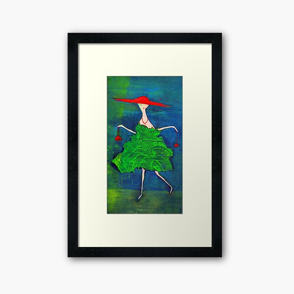 la Parisienne Framed Art Print