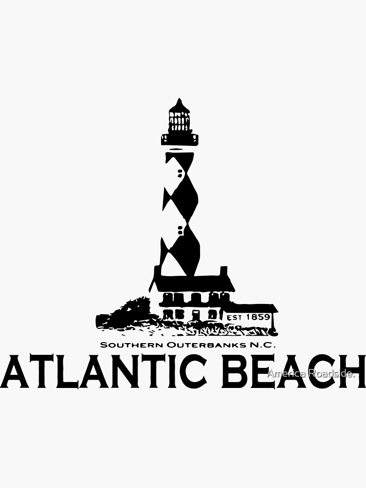"Atlantic Beach North Carolina." Sticker for Sale by ishore1 Redbubble