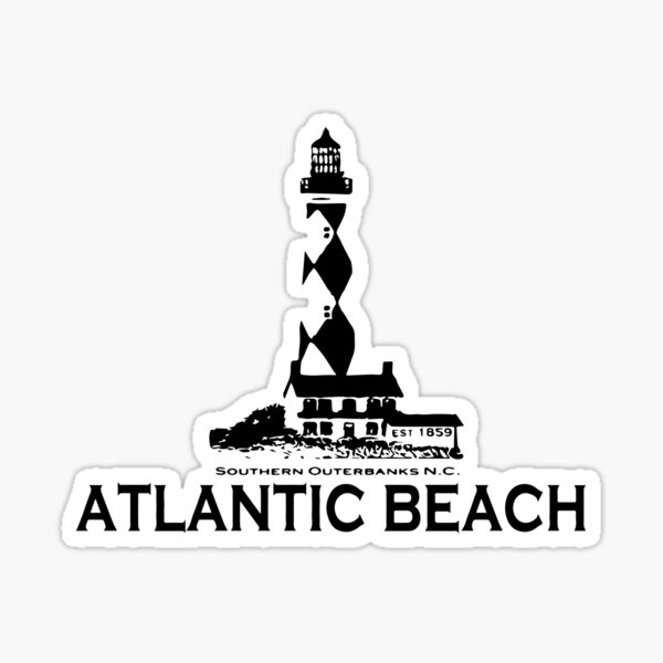 Atlantic Beach - North Carolina. Sticker