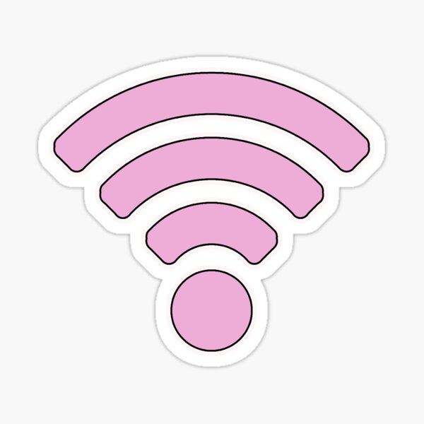 Wifi Symbol Stickers Redbubble