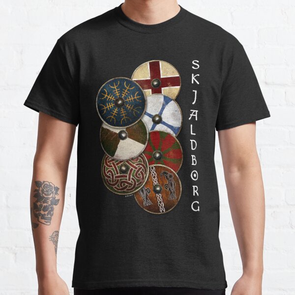 Viking shield wall Classic T-Shirt