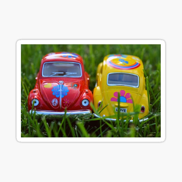 Peace, Love, and Grass Sticker