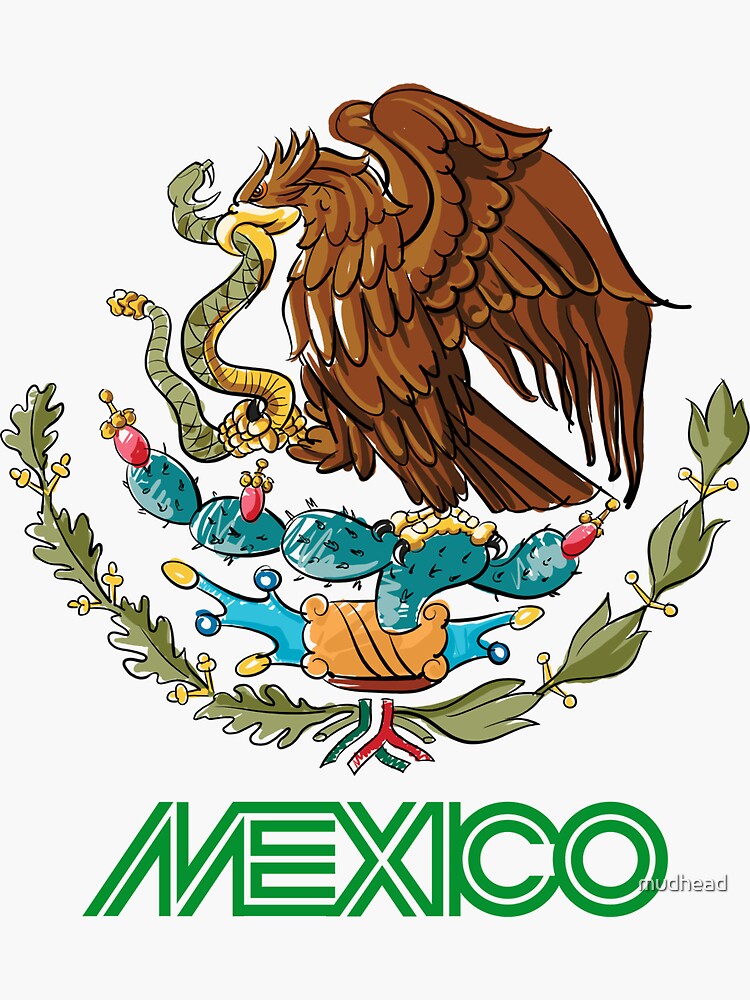 Mexico Sticker for Sale by cadellin