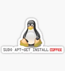 Linux - Installieren Sie Kaffee Sticker