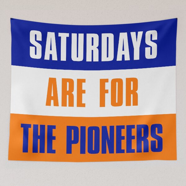 Item preview, Saturdays are for The Pioneers, University of Wisconsin-Platteville designed and sold by elhefe.