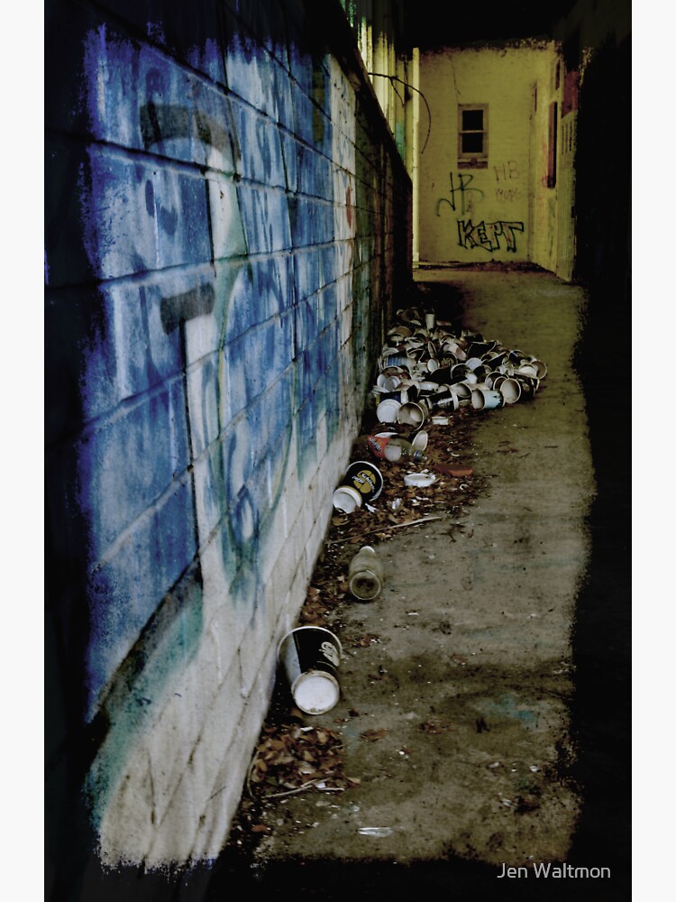 Thumbnail 3 of 3, Sticker, Hiding in Coffee Alley designed and sold by Jdubphotog.