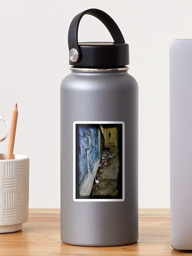 Thumbnail 1 of 3, Sticker, Hiding in Coffee Alley designed and sold by Jdubphotog.