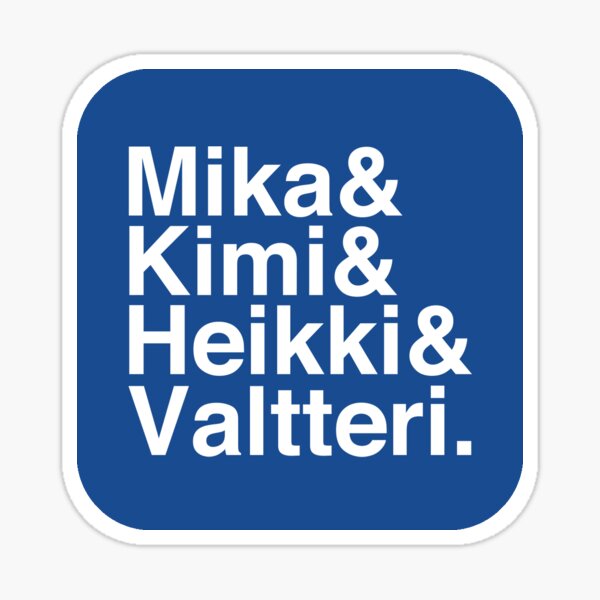 Flying Finns sticker Sticker