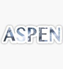 Aspen Sticker