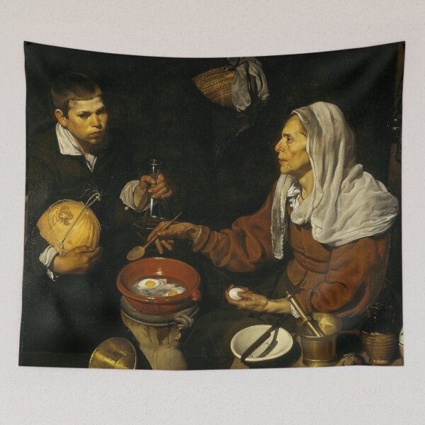Item preview, VELÁZQUEZ - Vieja friendo huevos  designed and sold by Vintage Designs +.