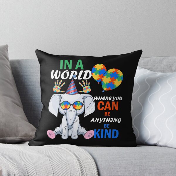 Item preview, In A World Where You Can Be Anything Be Kind Elephant Motivational Quote designed and sold by Silver Medal.